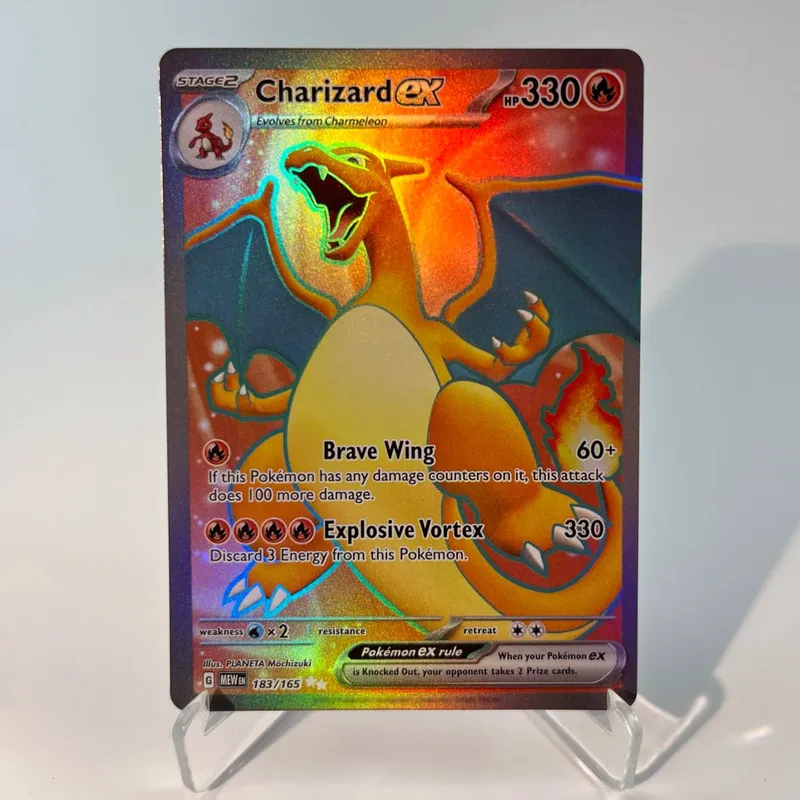 Pokémon 151 PKM Cards PTCG3-D Bulbasaur Squirt Rainbow Gengar ex Holographic Ex GX Rare Collection Battle Toys Gifts for Hobbies — image 20