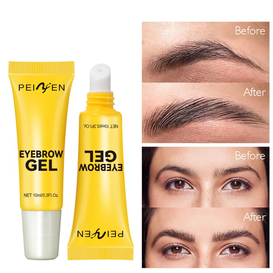 Eyebrow shaping gel Eyebrow shaping cream with brush Wild eyebrow strong shaping — image 4