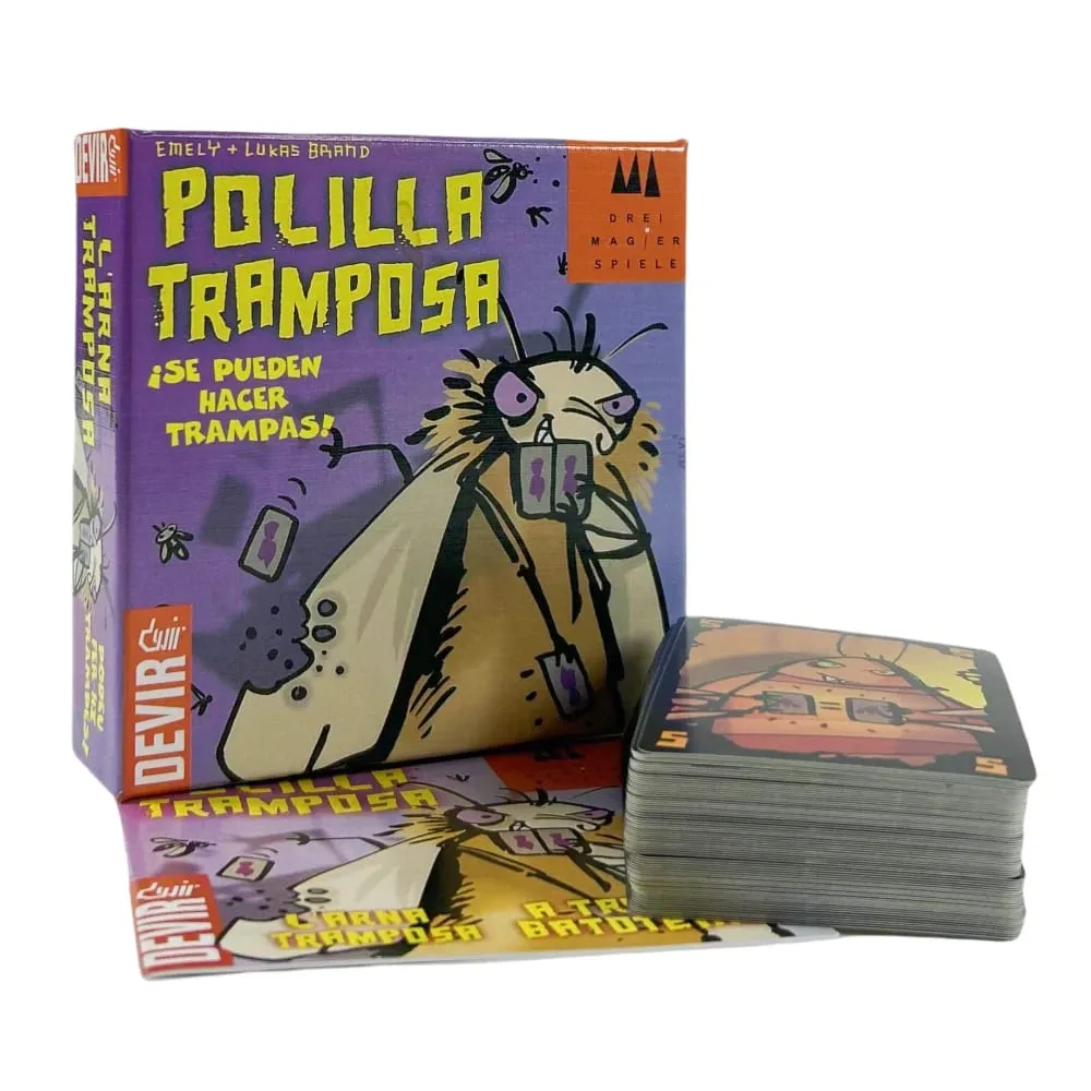 Spanish Mogel Motte Polilla Cards Board Game Devir-game moth cheate /Royal Xiaoqiang Cheating Moth Cards — image 6