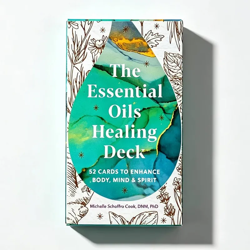 The Essential Oils Healing Deck 52 Oracle Cards To Enhance Body Mind & Spirit Perfect For Spiritual Guidance & Collectors