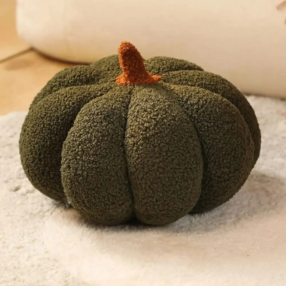 New Cotton Stuffed Pumpkin Pillow Cute Soft Pumpkin Plush Pillow Simulated Pumpkin Soft Back Cushion — image 12