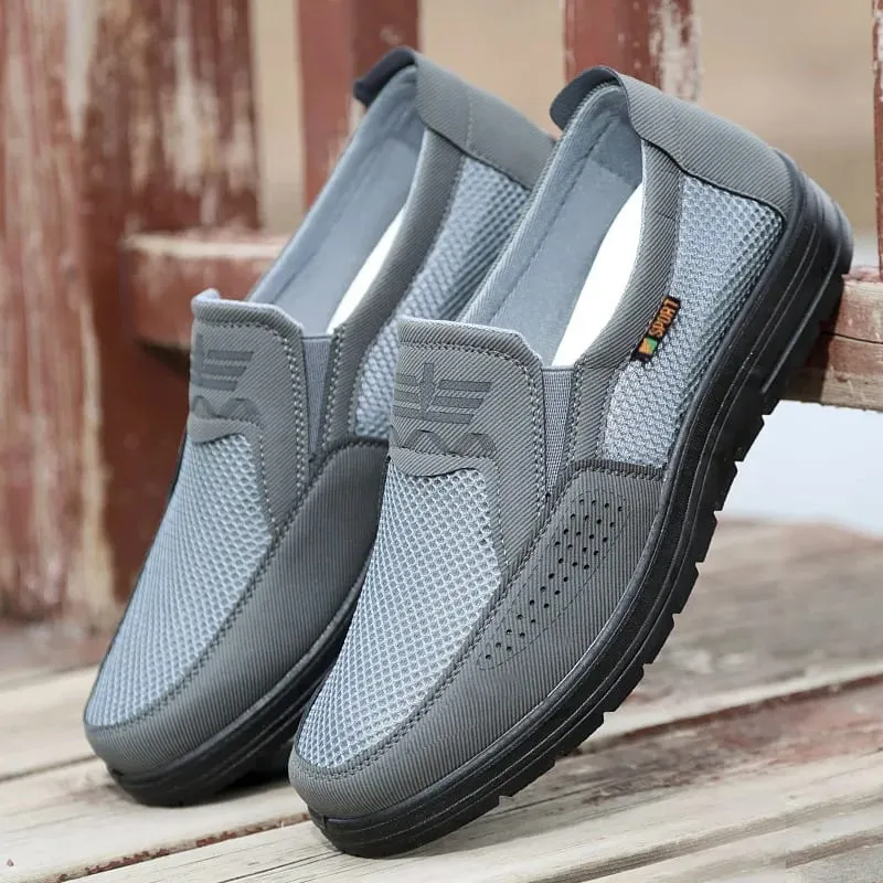รองเท้าผู้ชาย 2025 ฤดูร้อนรองเท้าผ้าใบลำลองBreathableตาข่ายChunky Soleราคาไม่แพงจัดส่งฟรี — image 1