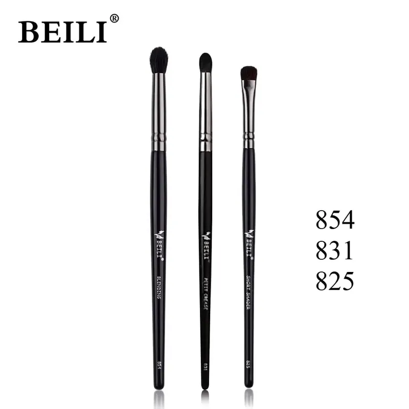 Eye Soft Bristle Eyeshadow Brushes 9-piece Set Eye Makeup Smudge Undercover Eyeliner Blade Eye Detail Small Makeup Brushes — image 15