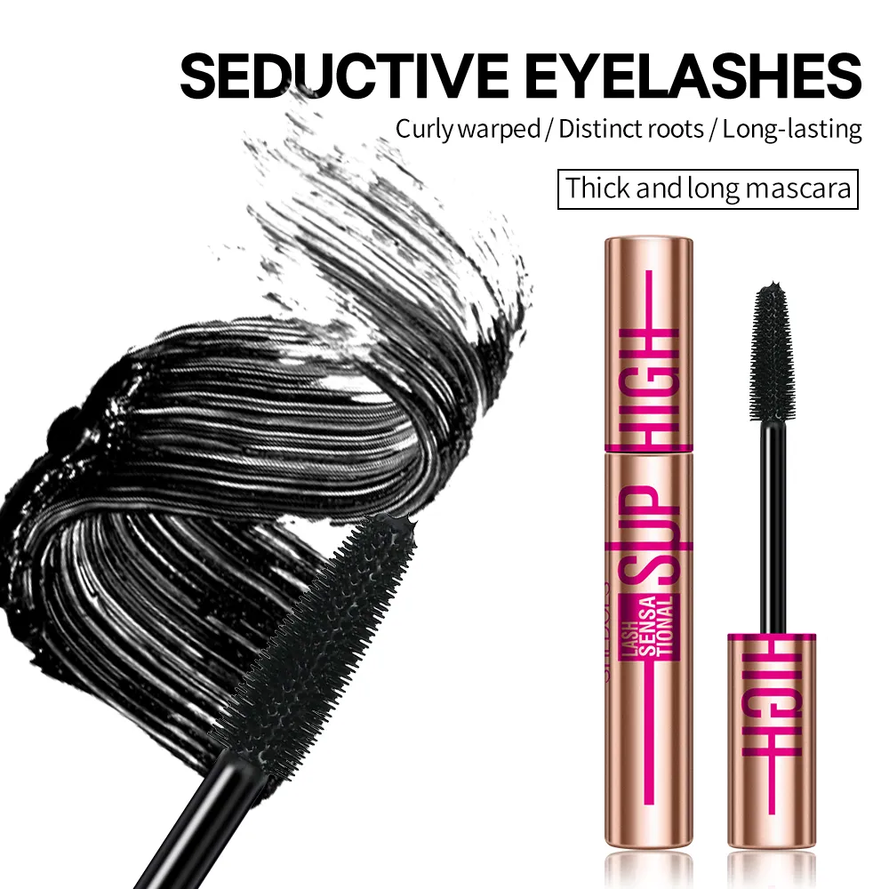 Thin and thick mascara durable waterproof natural eye makeup curling eyelashes — image 3