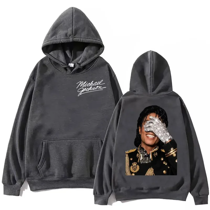 90's Classics Michael Jackson Hoodie Gothic Fashion Vintage Hooded Sweatshirts Men Women Punk Clothing Rock Pullovers Streetwear — image 7
