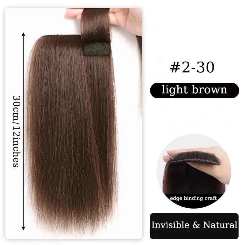 Synthetic Hair Extensions Volume Hair Pad Wig Clip-in Root Lifter Pad Hairpiece with Sponge Invisible Hair Pad for Women Wear — image 14