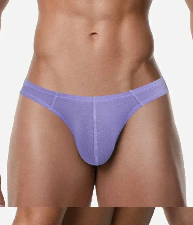 Summer New Men Underwear Cool Breathable Moisture Wicking Briefs Sports Supportive 3D Pouch Panties with High Elastic Waistband — image 11