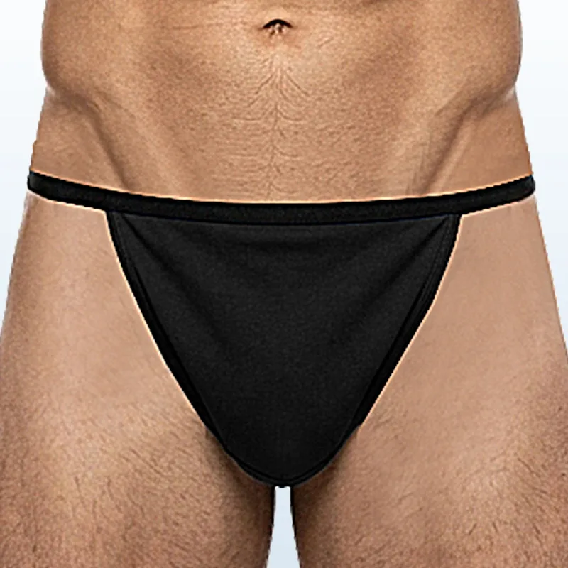 3PCS Men's Japanese Style Fundoshi Cotton Underwear, Breathable Comfort Sports Thong for Men, No Pouch, Sexy Loincloth Private — image 4