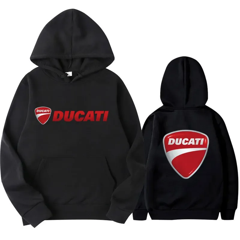 2026 DUCATI Motorcycle hoodies sweatshirts sportswear outdoor motogp cycling All-season fan outfits Men's women's clothing — image 2