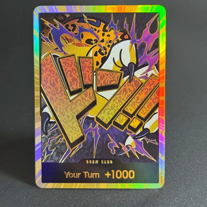 10PCS DON OPCG English TCG Gold DON!!! Collection Cards Zoro Ace Doflamingo Rebecca FOIL NM Refraction Flash Cards ToyGifts OPCG — image 22