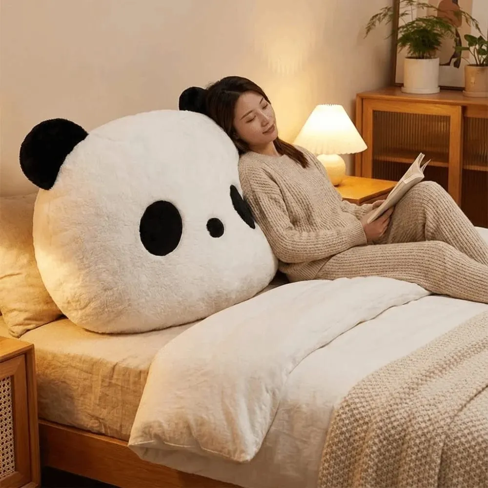 Stuffed Animal Plush Panda Cushion Bedroom Sofa Kawaii Stuffed Panda Pillow 30cm Home Decoration Panda Throw Pillows — image 6