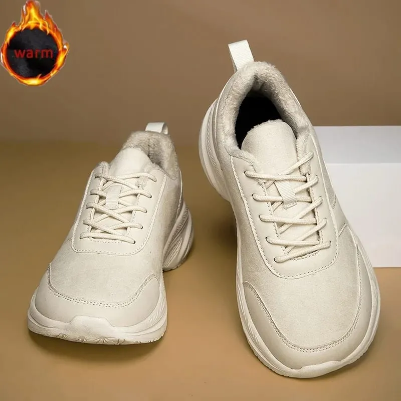 Winter Wide Head Men's sneakers Unisex Barefoot Comfortable Big Size warm Casual Shoes Non-slip Hiking Shoes Minimalist Shoes — image 5