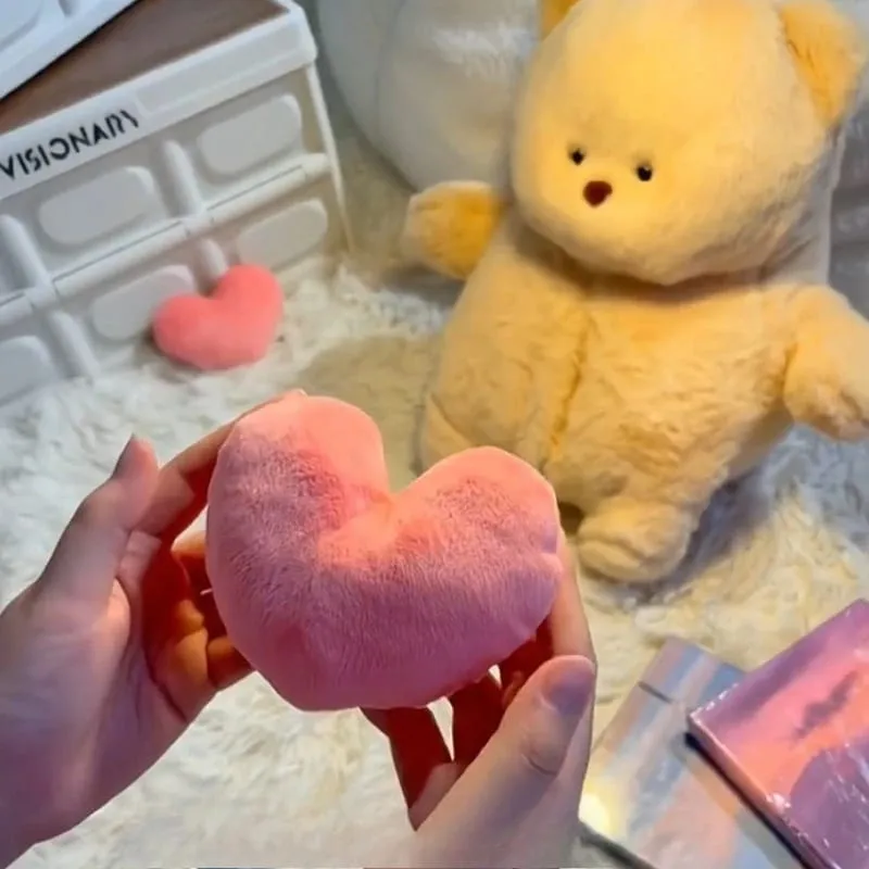 Plush Confession Bear Talking Doll Hidden Recording Stuffed Animal Super Soft Bear Companion Toy Sleeping Gift
