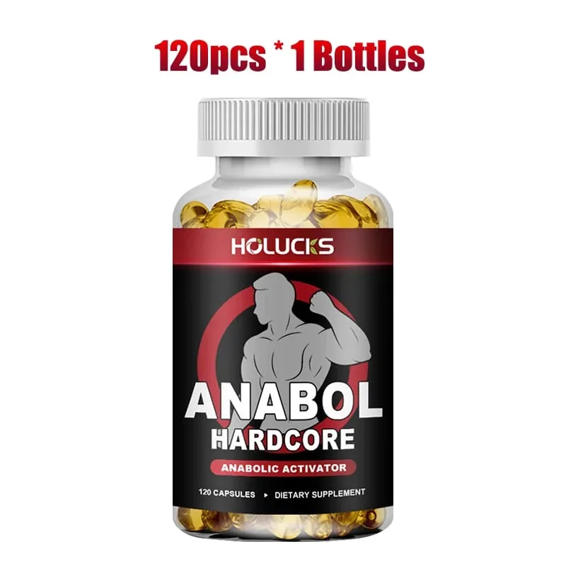 Anabol Hardcore Anabolic Activator Capsules Support Muscle Building Strength Gains & Fat Shredding for Athletes — image 8