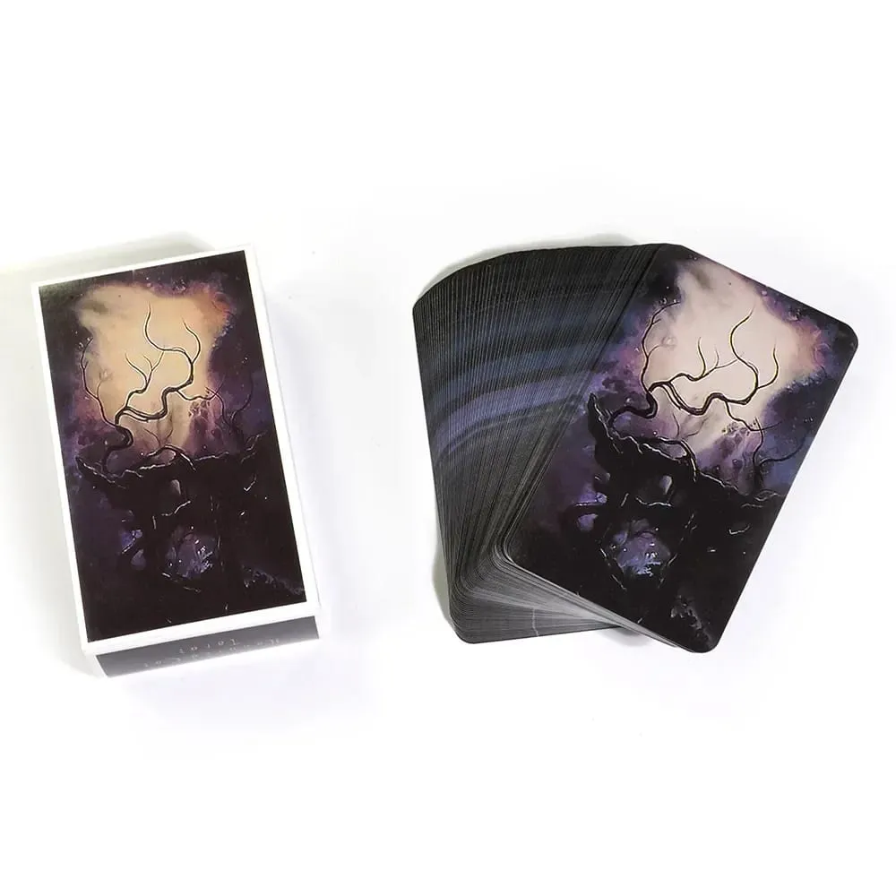 NOVINKA Roztomilé kočičí tarotové karty Deskové hry Oracle For Fate Divination Party rodinný tarotový balíček — image 4