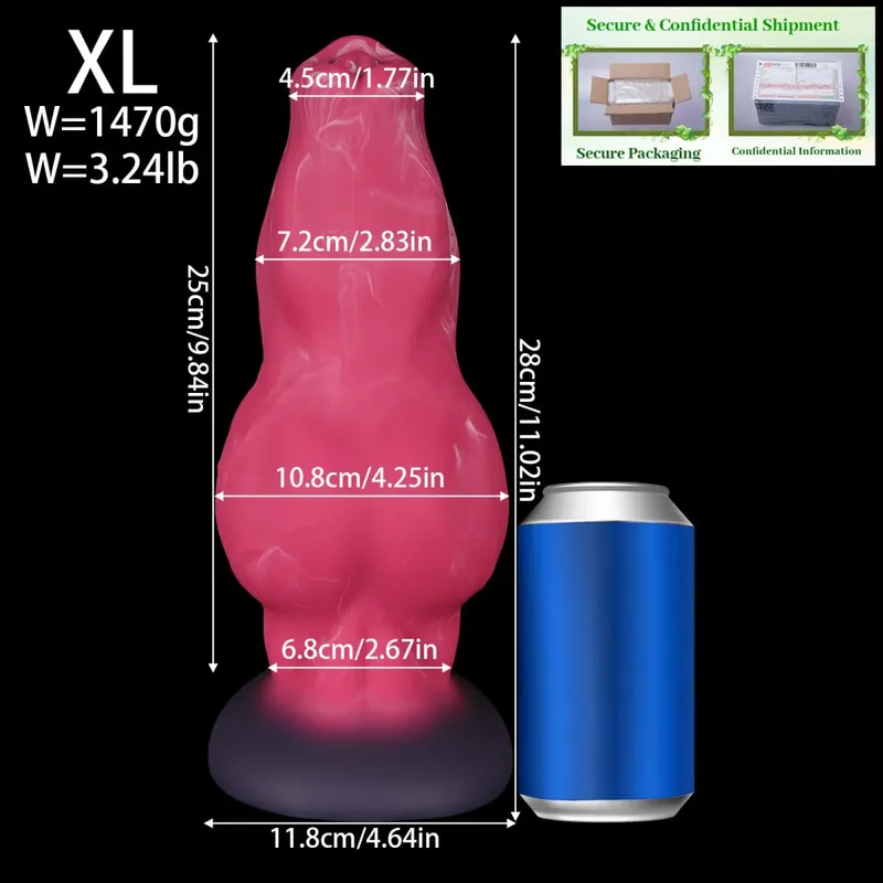 5size Giant Dildo Soft Silicone anal plug big ass xxxxl butt plug Dog Eggs Dick dildo sex toys for man women adults 18 plus bdsm
