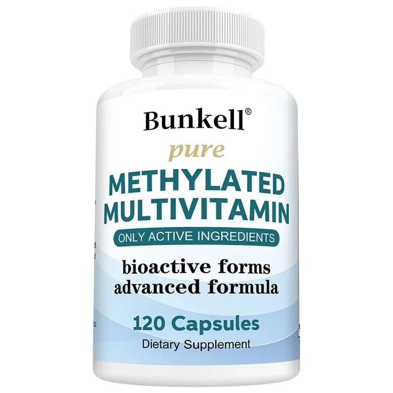Suplemen Multivitamin Metilasi berkeupayaan tinggi dengan Vitamin C D B12 Untuk Menyokong Tenaga dan Fokus serta Mengekalkan Kesihatan Jantung — image 9
