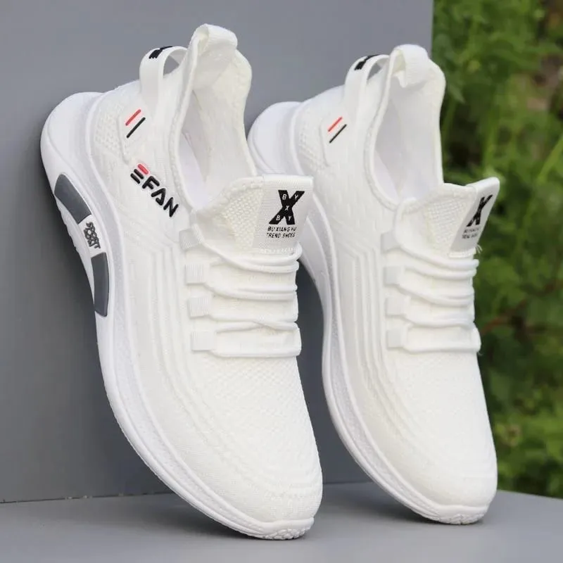 2025 Men Casual Shoes for Outdoor Comfortable Air Mesh Shoes Summer Breathable Men Loafers Wide Slip On Walking Shoes Men — image 8