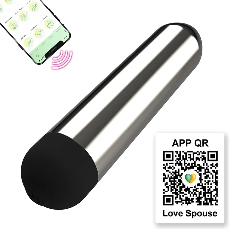 Erőteljes Bullet Vibrator APP Bluetooth Control Clitoral G Spot stimuláló masszírozó mini anális punci stimuláló szexjáték nőknek — image 8