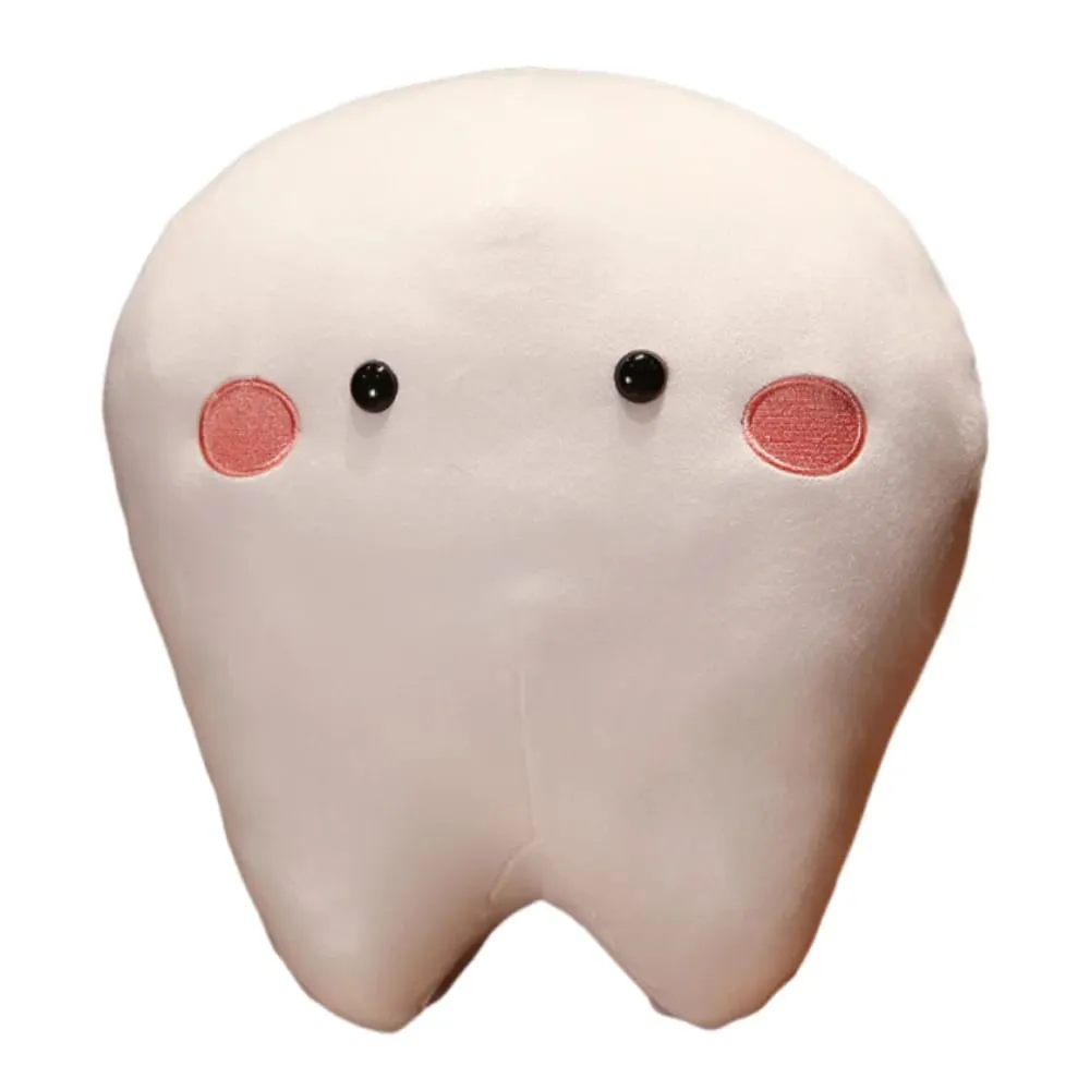 Soft Pillow Tooth Plush Toys Creative Cushion Children Gits Teeth Stuffed Pillow Cartoon Design Oral Teeth Throw Pillow