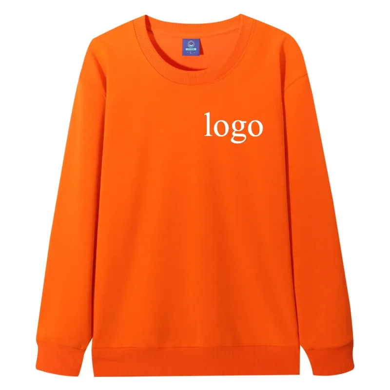 Customized Round Neck 60% Cotton Hoodies Men Fashion Printed Loose Long Sleeve Pullover Women Personality Streetwear Sweatshirts — image 12