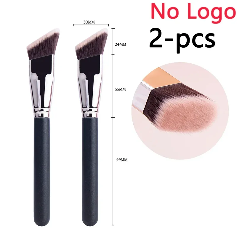 171S Angled Liquid Blush Foundation Brushes Cream Blush Brush Foundation Blending Makeup Brush Foundation Buffing Make Up Tool — image 7