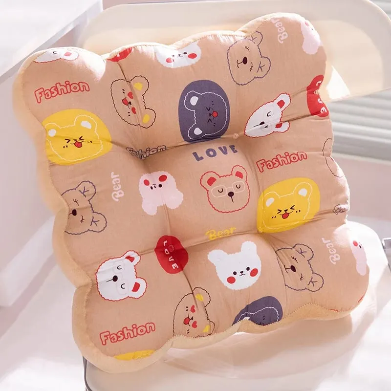 40cm Animal Paradise Car Cute Dinosaur Bear Panda Cushion Cartoon Stuffed Plushies Throw Pillow Car Chair Seat Mats Home Gifts — image 11