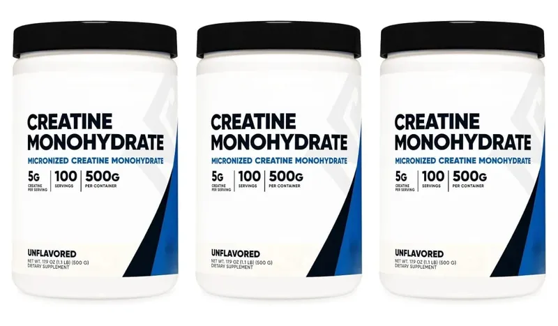 500g Creatine Monohydrate Powder Powder 100 Serving Mix with Water for Drinking Supplement Help Enhance Strength Sport Support — image 9