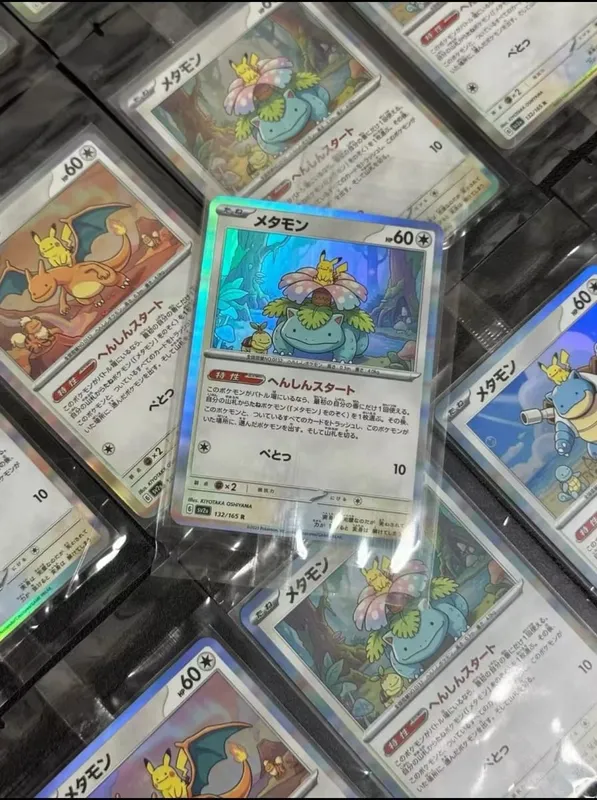 Diy Self-control Ptcg Pikachu Charizard Venusaur Blastoise Pokemon Card Anime Collection Cards Gift Toys — image 11