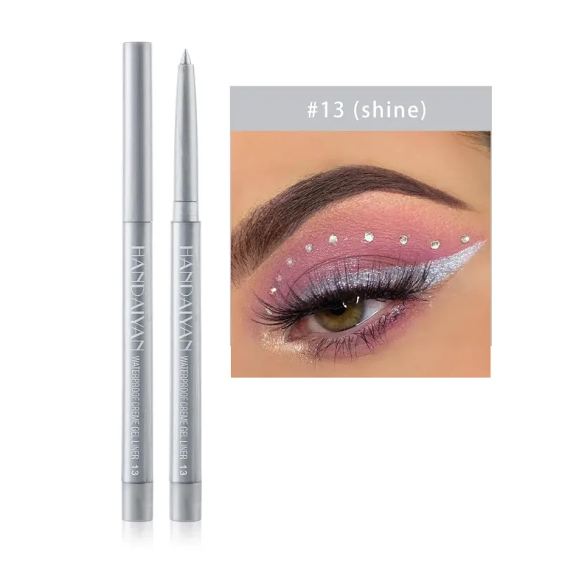 1PC White Matte Eyeliner Gel Pen Long Lasting Waterproof Eye Liner Pencil Mabilis na pagkatuyo Hindi-smudge Eye Makeup para sa mga Babaeng Cosmetics — image 29