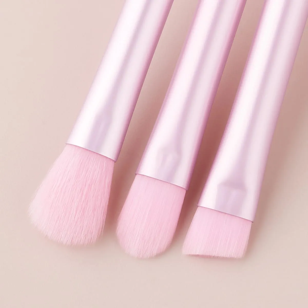 5Pcs Transparent Glitter Rod Cosmetic Brushes Multi-function Blush Powder Eyeshadow Brow Makeup Applicators — image 5