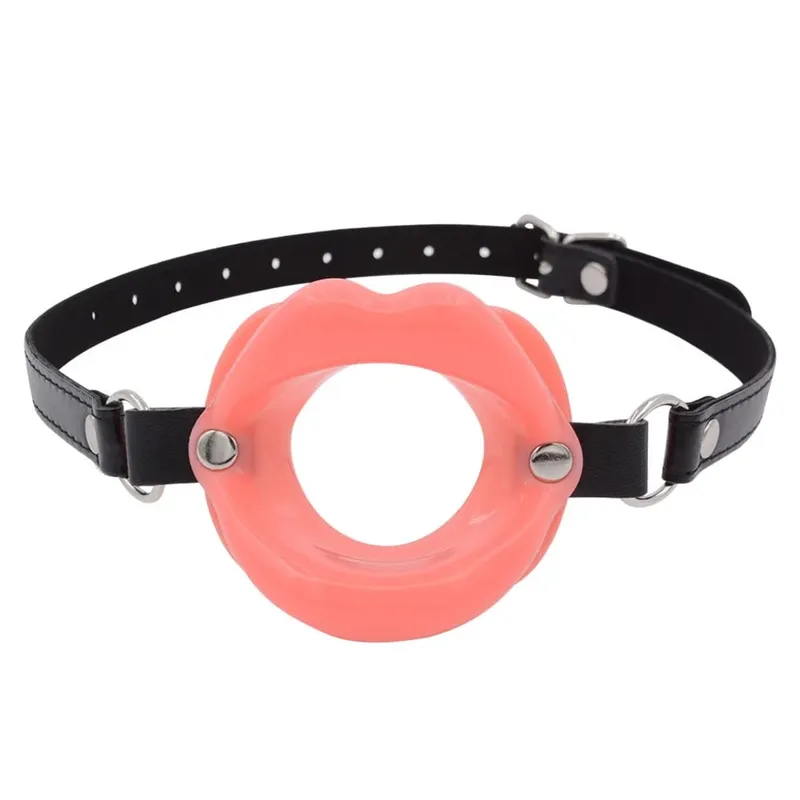 Silicone Oral Fixation Lips Ring Silicone O-Ring Open Mouth Gag for Couples Sex Toys BDSM Bondage Restraint Lips Shape 18+ — image 11