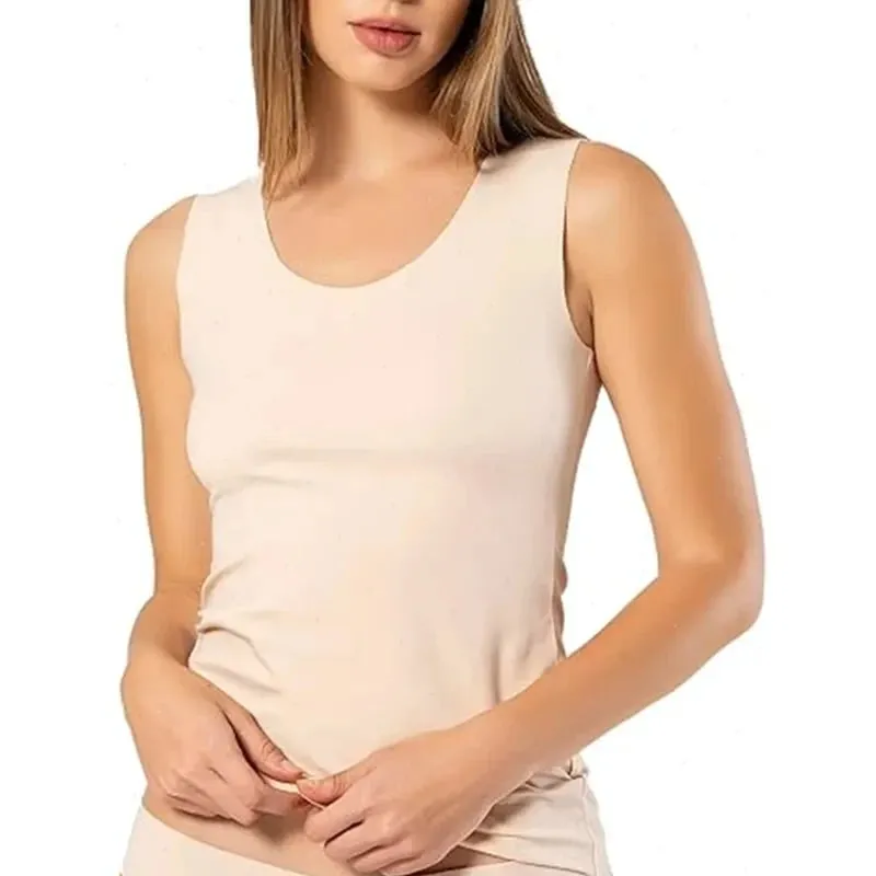 Summer Women Tank Tops Ice Silk Seamless Vest Female Thin Breathable Sleeveless Shirts Slim Camisoles Undershirts Black M-4XL — image 5