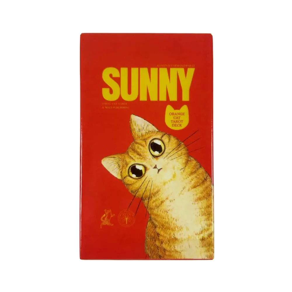 Sunny Orange Cat Tarot Cards A 78PCS Deck Best Gift-giving For Cat Lover Great For Beginners Meditation & Party Games — image 6