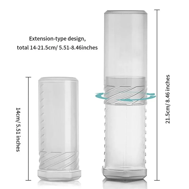 Shaving Brush Travel Case For Shaving Brushes Shave Brush Holder Lightweight Shaving Brush Travel Tube For Festival Boyfriend — image 6