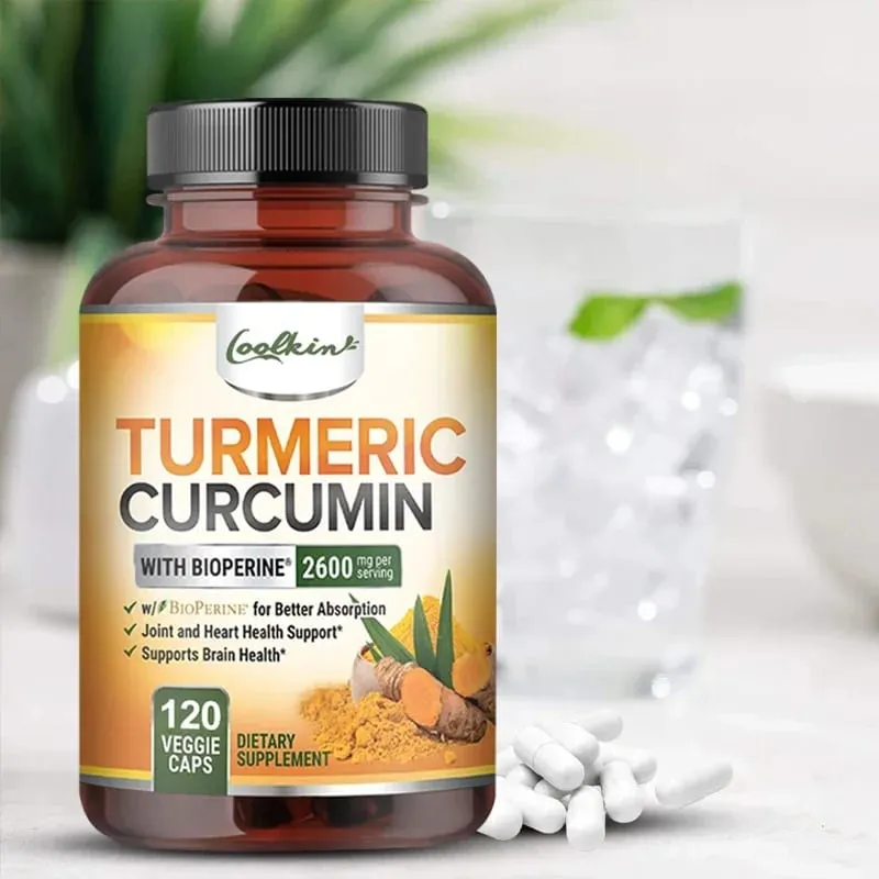 Triple Strength Turmeric Capsules with BioPerine 95% Curcumin Complex Supplement — image 4