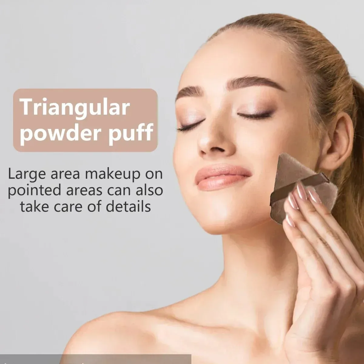 All In One 20/40Pcs Makeup Brushes Set Beauty Sponge Makeup Puff Headband & Wristband Professional Cosmetic Tools Gift — image 3