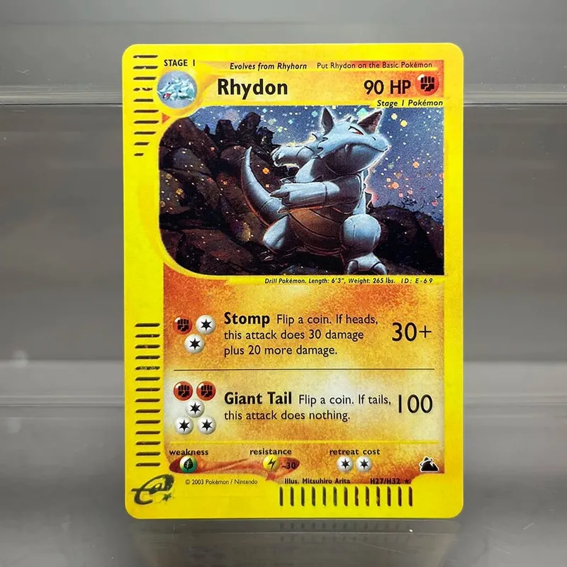 Kad PKM Charizard Steelix Celebi Kad Kerajang Tunggal Magneton Gengar Kad Koleksi Permainan Klasik Kad Proksi PTCG — image 32