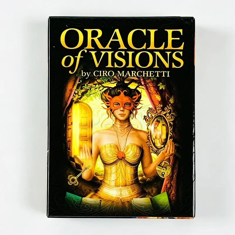 New Oracle Of Visions Cards 52 Deck Divination Metaphysics Oracle Cards Ideal For Travel Meditation & Spiritual Practices