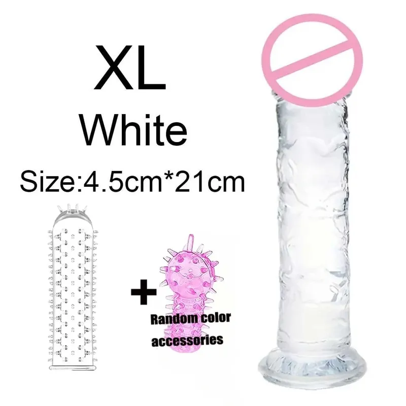Super levné realistické měkké ženy erotické anální velké dildo přísavka Jelly Dick erotické hračky měkké klitorisy vaginální masturbátory penis