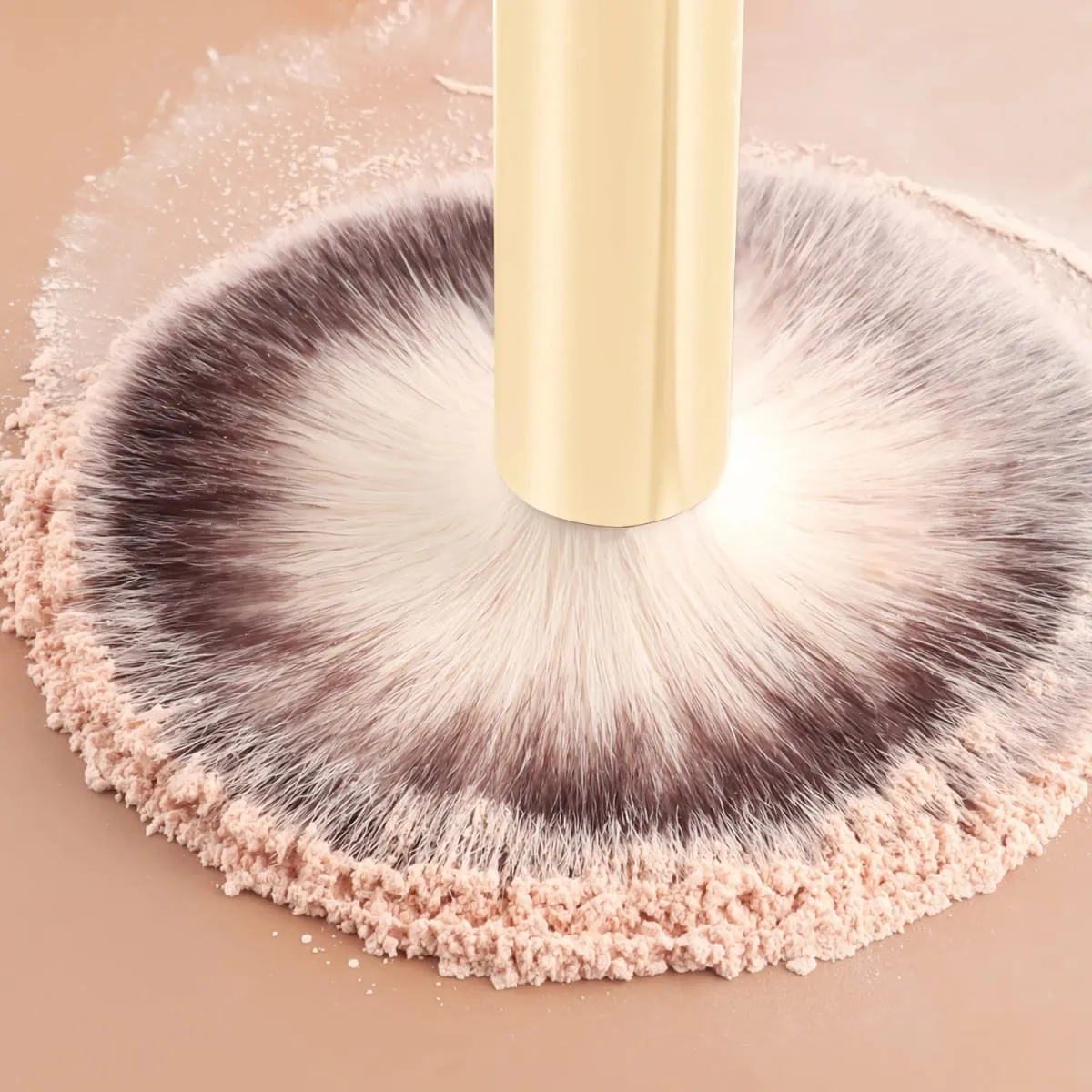 13Pcs Soft Bristle Makeup Brushes with Large Round Powder Brush Highlighter Brush Detail Eyeshadow Brush Lip Brush + 1 Puff 2 — image 5