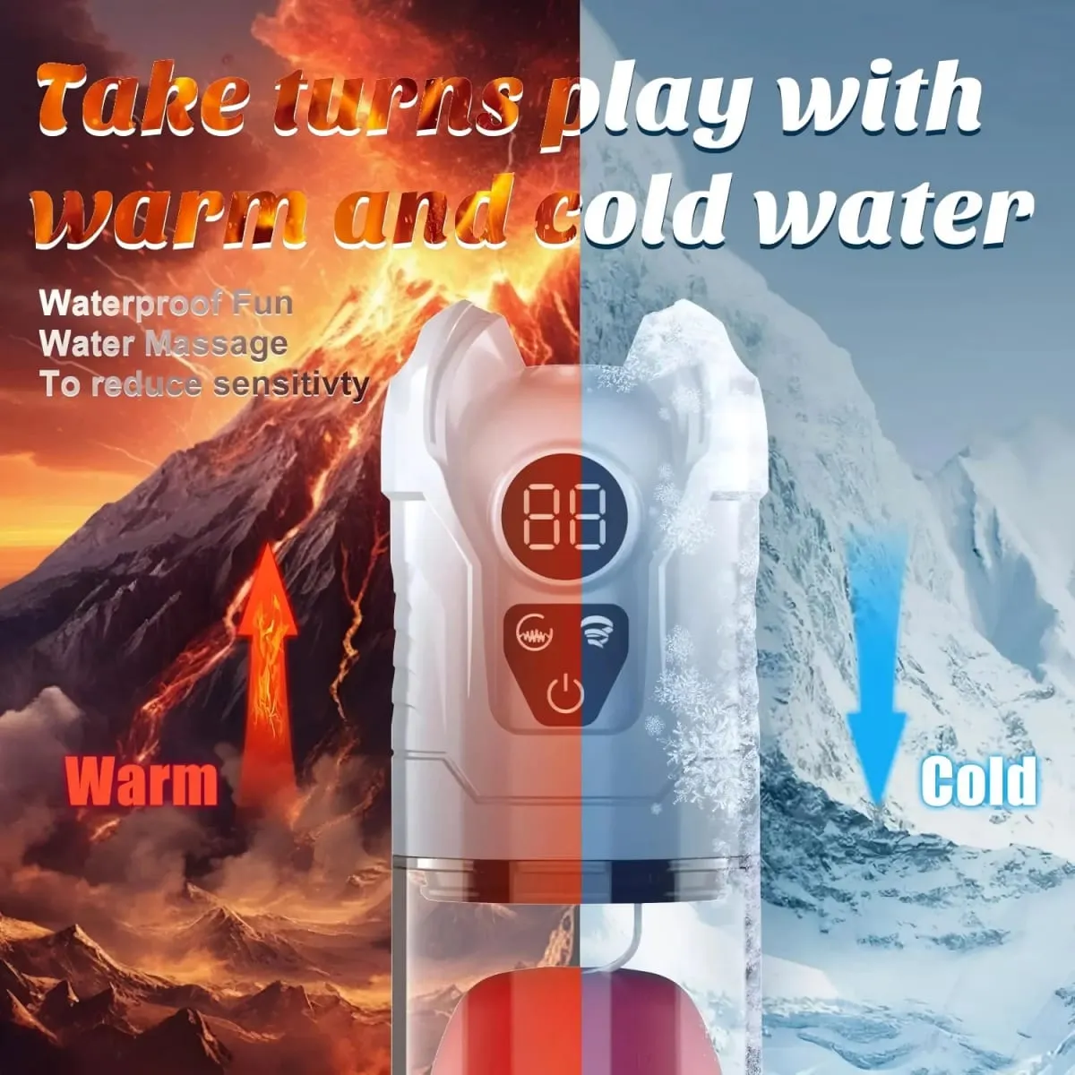 Enlarger Pump Penis Enlargement Extend Vacuum Pussy Pumps Male Masturbator Air Pressure Device Adult Sex Toys Games for Men LED