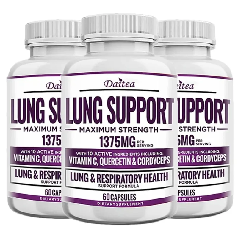Lung Detox & Cleanse Capsules - Supports Bronchial and Respiratory Health Promoting Lung Cleansing and Detoxification — image 10