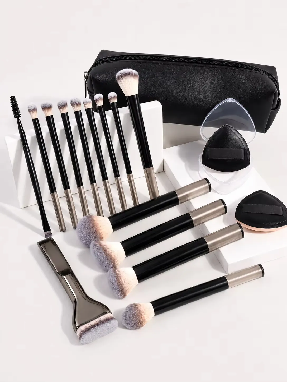 13/17/22pcs Makeup Tool Set Professional Makeup Brush Set Makeup Bag Makeup Accessories Foundation Brush Blush Brush. — image 5