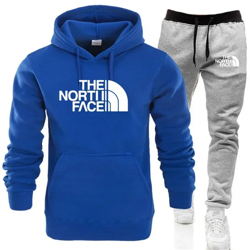 Men's Winter Hoodie and Sweatpants Set Casual Jogging Tracksuit Premium Quality Versatile Outdoor Activewear — image 5