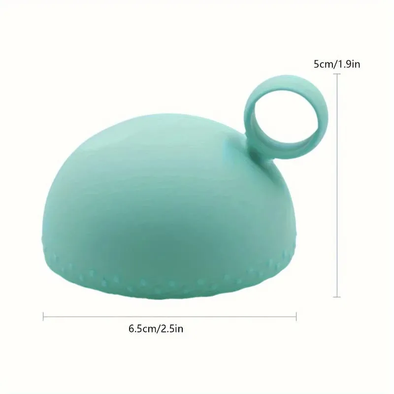 Brush Cleaning Bowl with Brush Cleaning Silicone Makeup Brush Cleaning Bowl for Eyebrows Powder Blusher Face and Eye Brushes