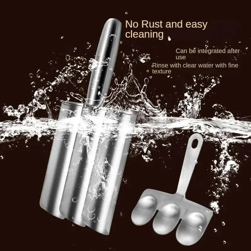 Easy-Release Non-Stick Meatball Maker Set - Manual Meatball Spoon for Effortless Fish Balls-Ideal Kitchen Tool for Home Cooking — image 4