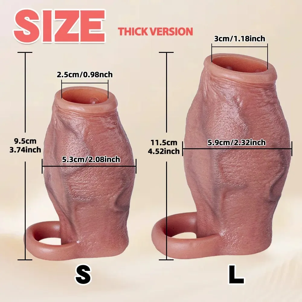 Man Dick Enlargement Semen Lock Ring For Men Delayed Ejaculation Soft Silicone Penis Sleeve Hollow Cock Ring Adult 18+ Sex Toy — image 5