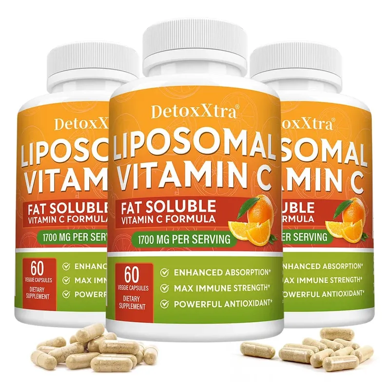 1700 Mg Liposome Vitamin C - Supports Immunity Replenishes Energy Promotes Collagen Production Improves Skin Health — image 10
