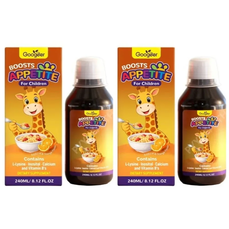 Googeer Children’s Appetite Support Liquid with L-Lysine Inositol Calcium and B Vitamins Daily Nutritional Support 240 ML — image 8